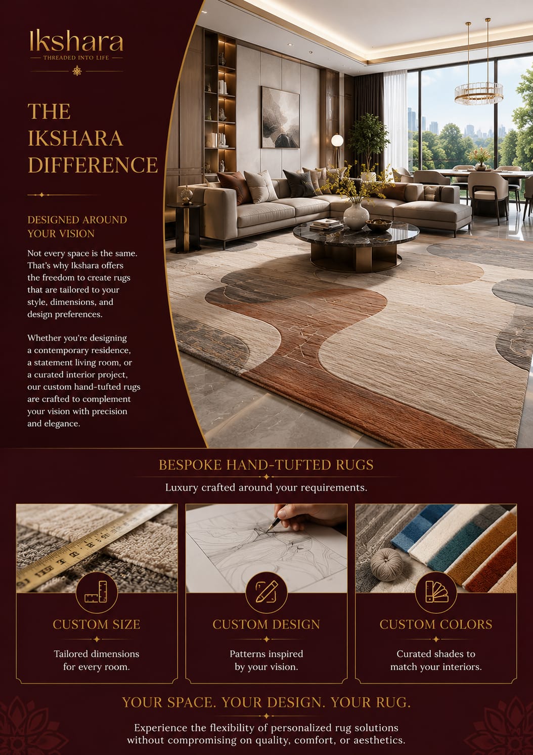 The Ikshara Difference Customization Poster